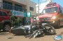 Coliso deixa motociclista ferido em So Jos do Cedro