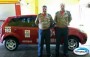 Coronel do corpo de bombeiros de Santa Catarina visita corporao dos bombeiros intermunicipal de So Jos do Cedro, Guaruj do Sul e Princesa