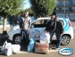 Cerca de 40 entidades atuaram na manh deste sbado (10/05) na campanha do agasalho 2014, em So Jos do Cedro, recolhendo os donativos nas residncias. 