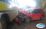 Corpo de Bombeiros de So Jos do Cedro atende acidente no interior