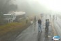 A Polcia Rodoviria Federal de Guaraciaba atendeu nesta sexta-feira uma coliso entre caminhes em So Jos do Cedro, na altura da Linha Santo Antnio