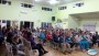 Cerca de 160 pessoas participaram na noite desta quarta-feira, da aula inaugural do Projeto Bombeiro Mirim